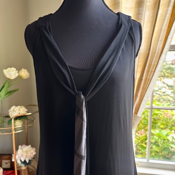 Authentic Burberry London Signature Check Bow Tunic/Mini Dress NWT - Picture 2 of 6